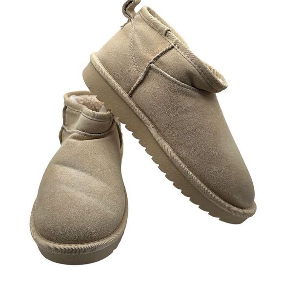 CUSHIONAIRE Women's pull on boot 8 WIDE SAND - Picture 6 of 7